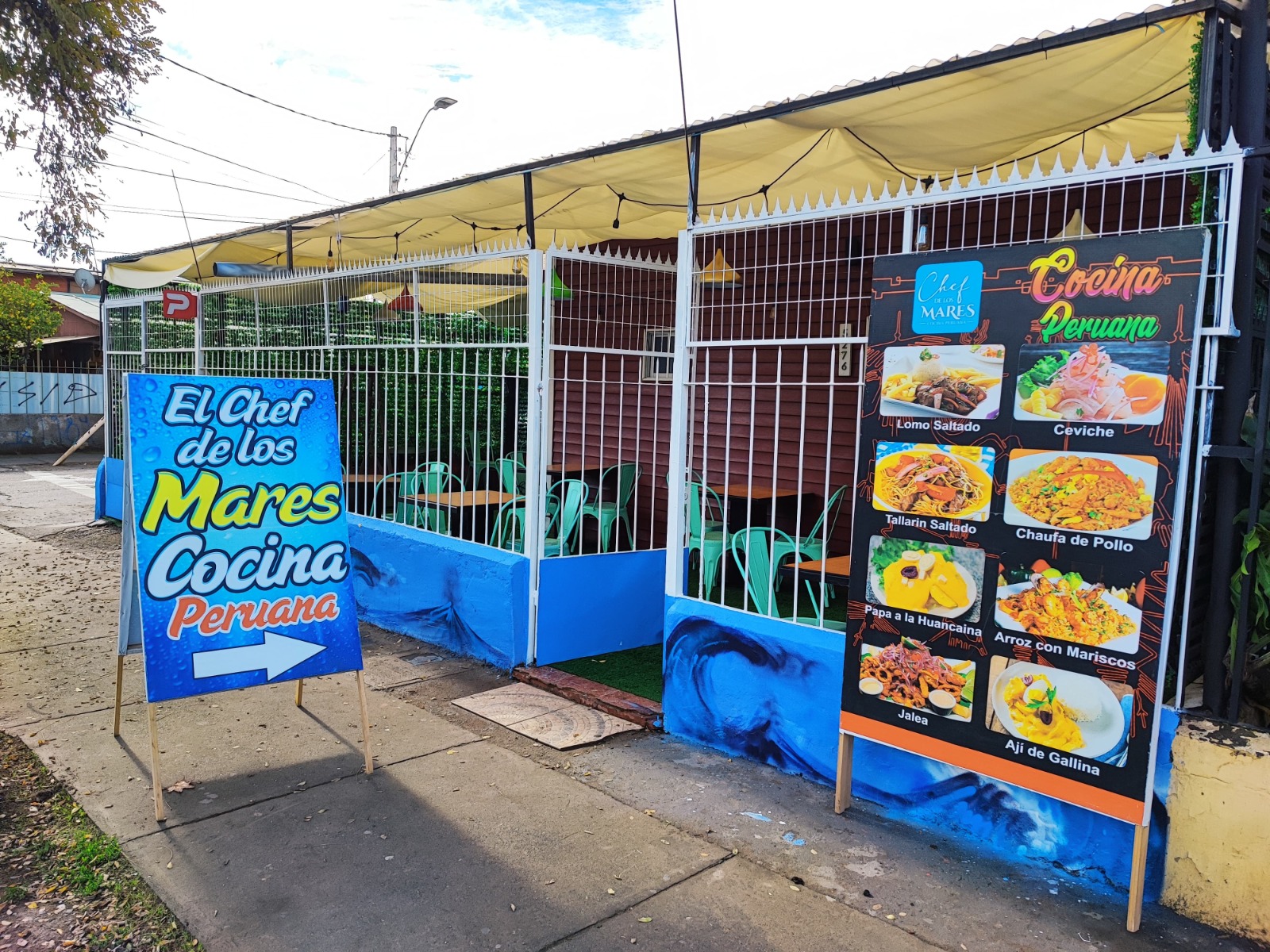 Entrada del restaurante