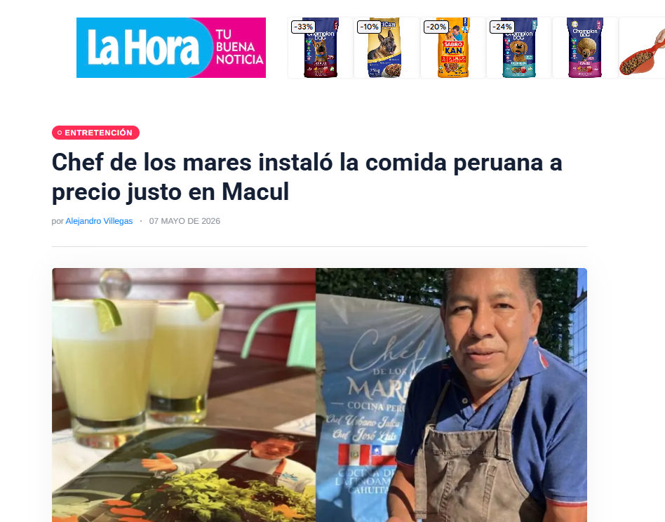 La Hora - Chef de los Mares